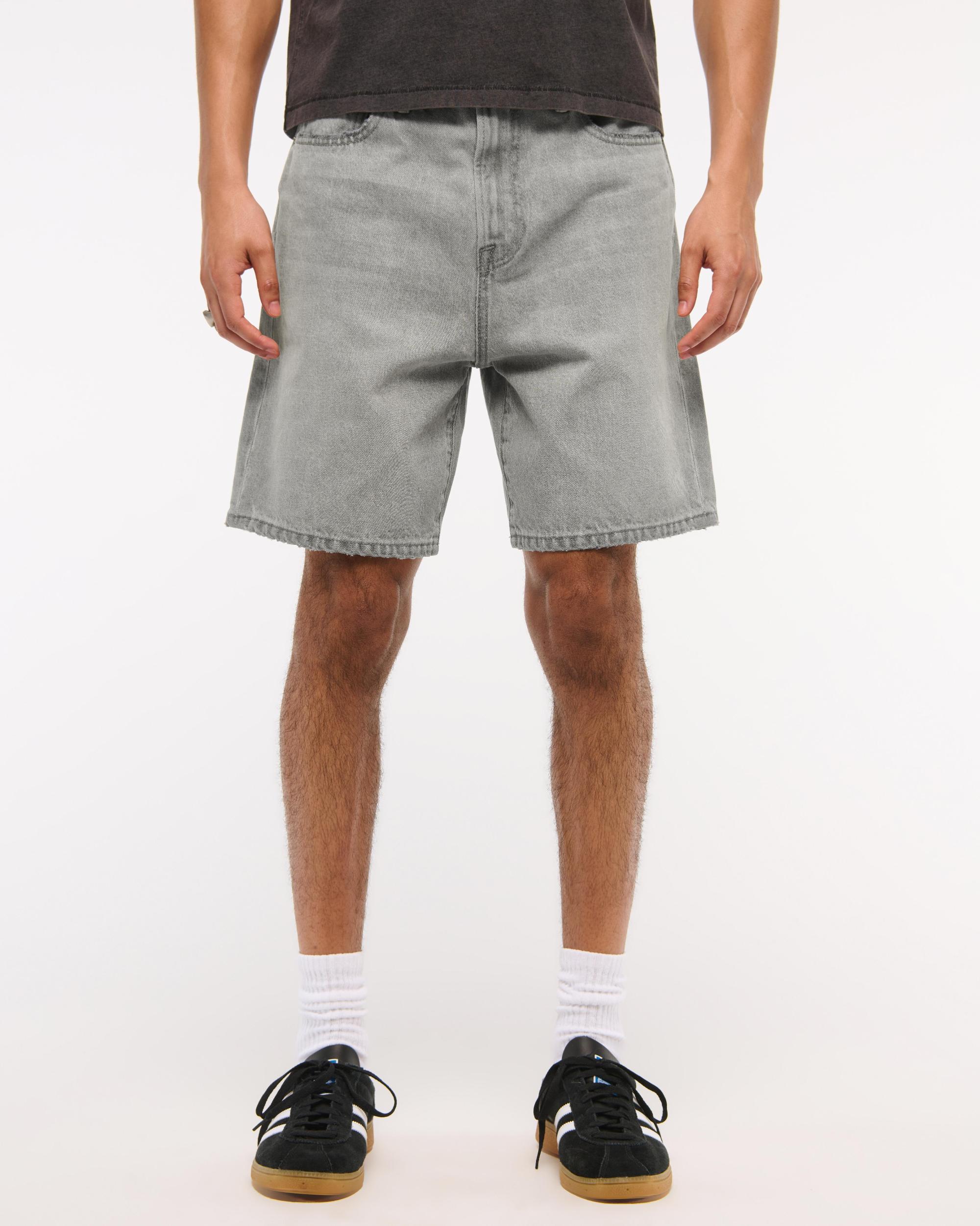 Loose Denim Short Product Image
