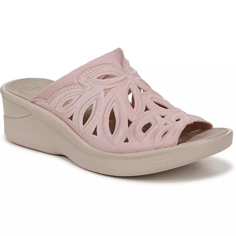 LifeStride Susie Wedge Slide Sandals, Women's, Size: 8, Blush Shimmer Product Image