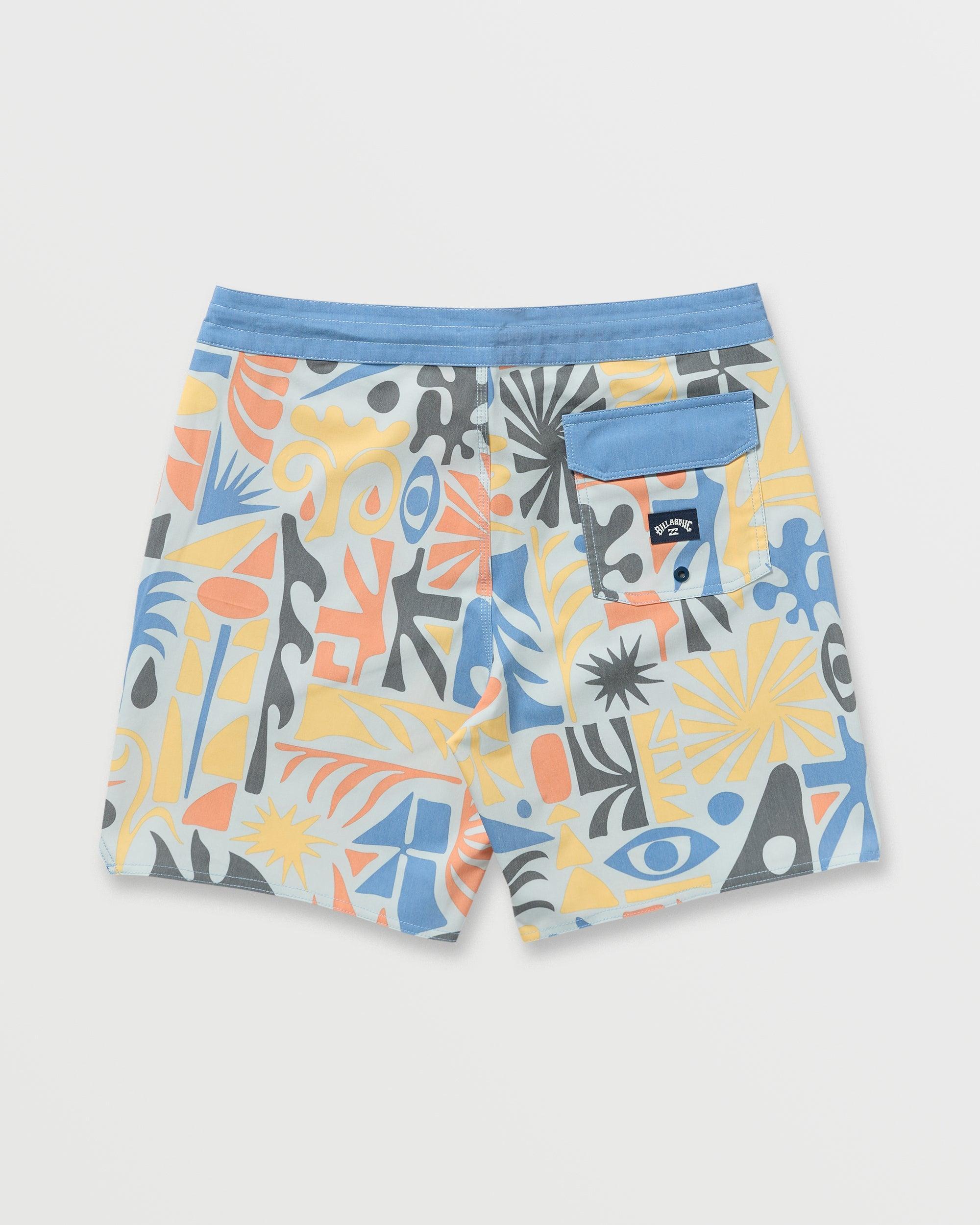 Good Times Lo Tide 18" Boardshorts - Multi Male Product Image