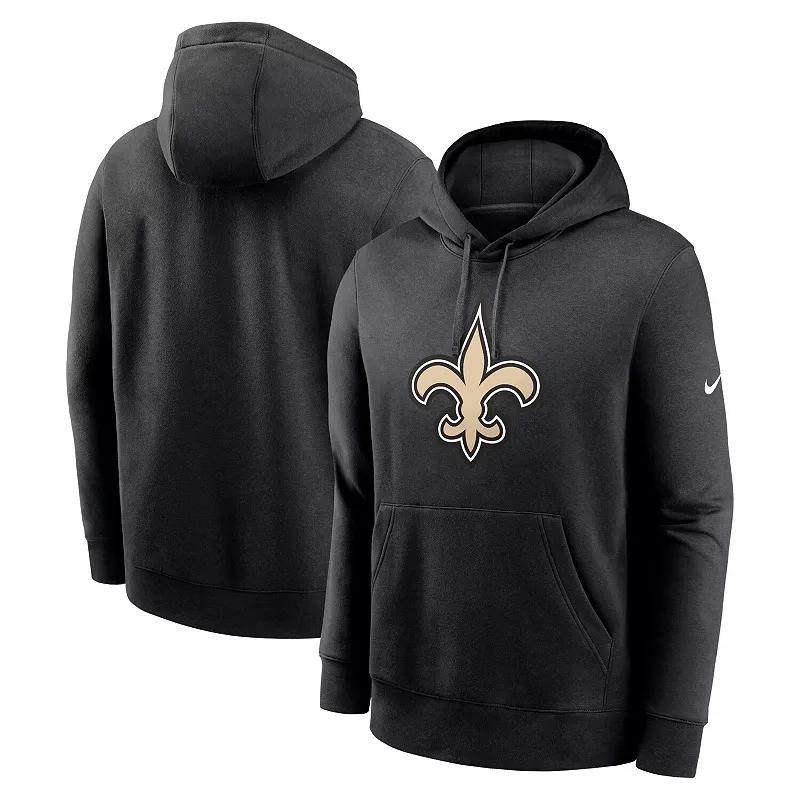Men's Nike Black Toronto Blue Jays Fashion Club Pullover Hoodie, Size: 2XL, Jay Black Product Image