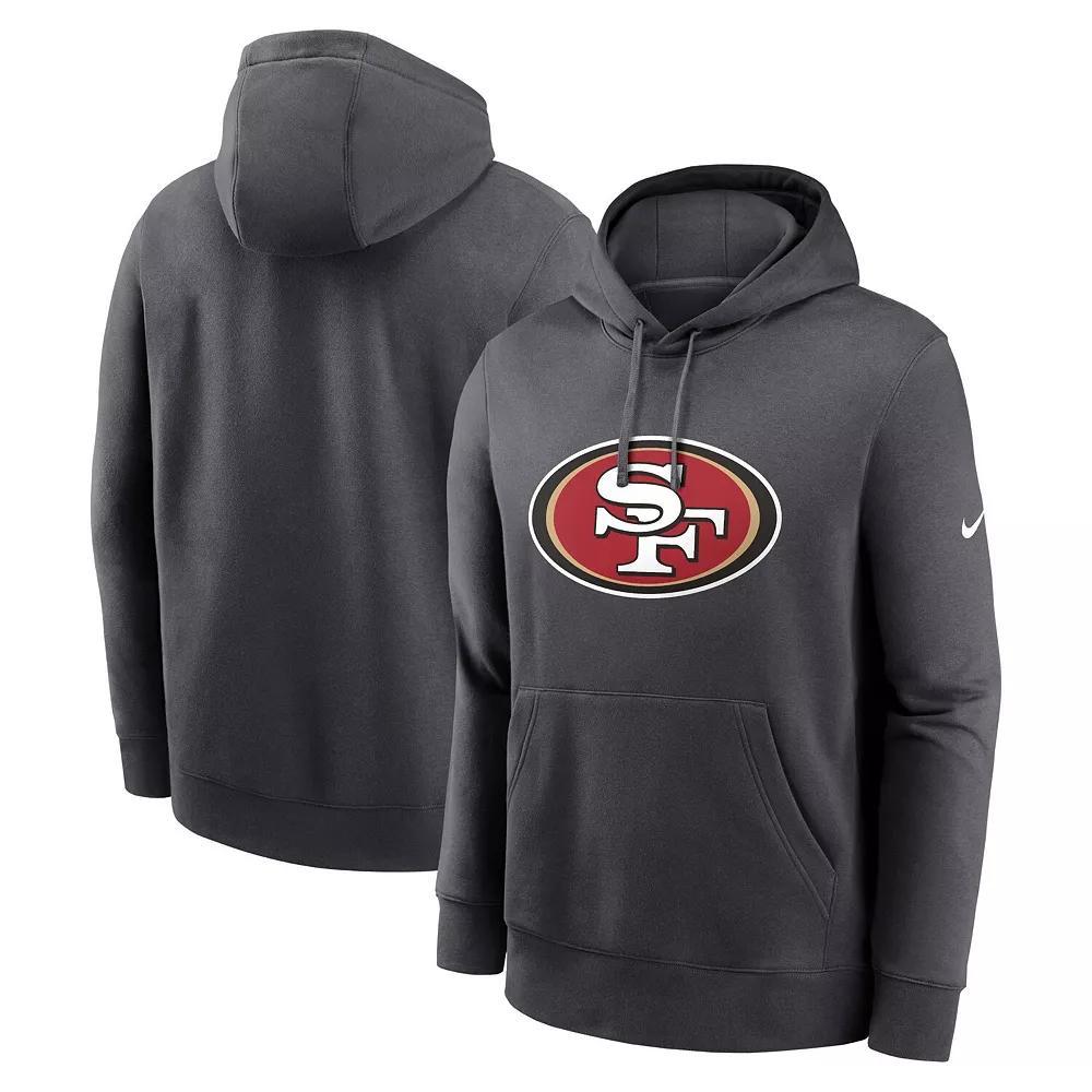 Men's Nike Royal Los Angeles Rams Club Logo Pullover Hoodie, Size: 2XL, Blue Product Image