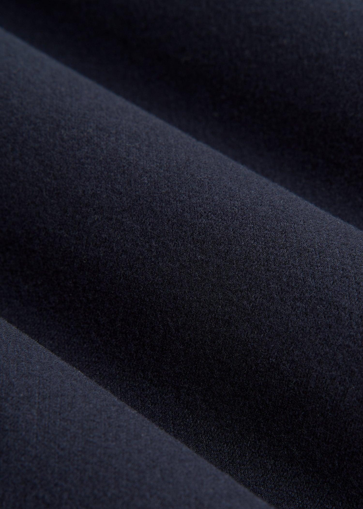 Stretch Flannel Button Tall Men's Shirt in True Navy Product Image