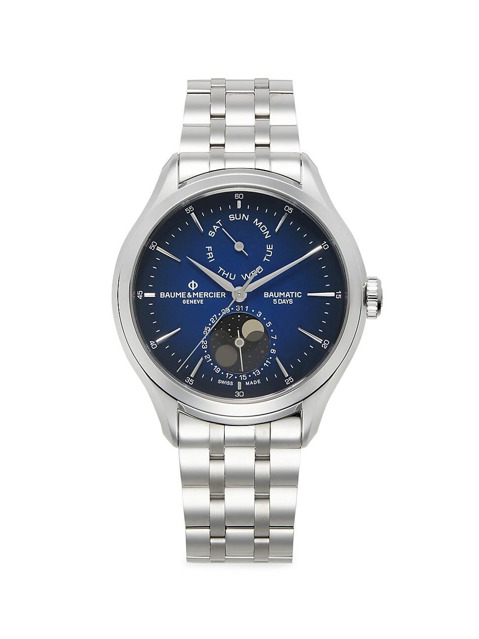 Mens Clifton 10725 Stainless Steel Bracelet Watch/42MM Product Image