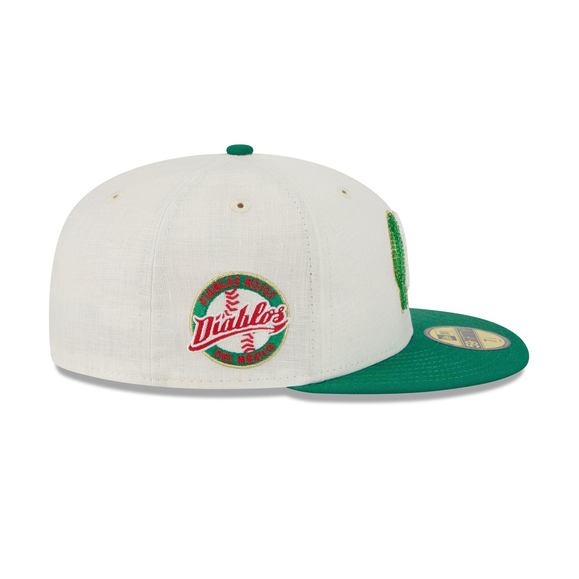 Diablos Rojos del México Beaded Linen 59FIFTY Fitted Hat Male Product Image
