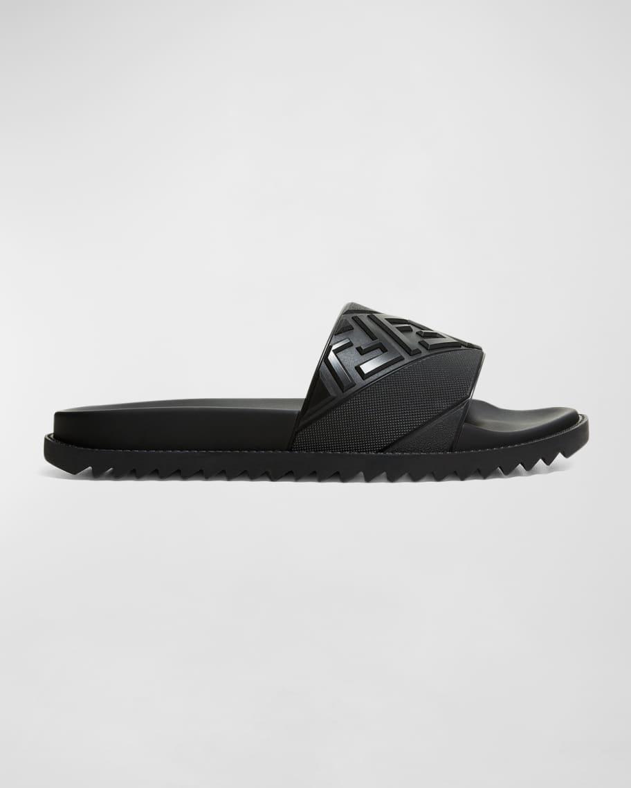Mens FF Diagonal Logo Print Slides Product Image