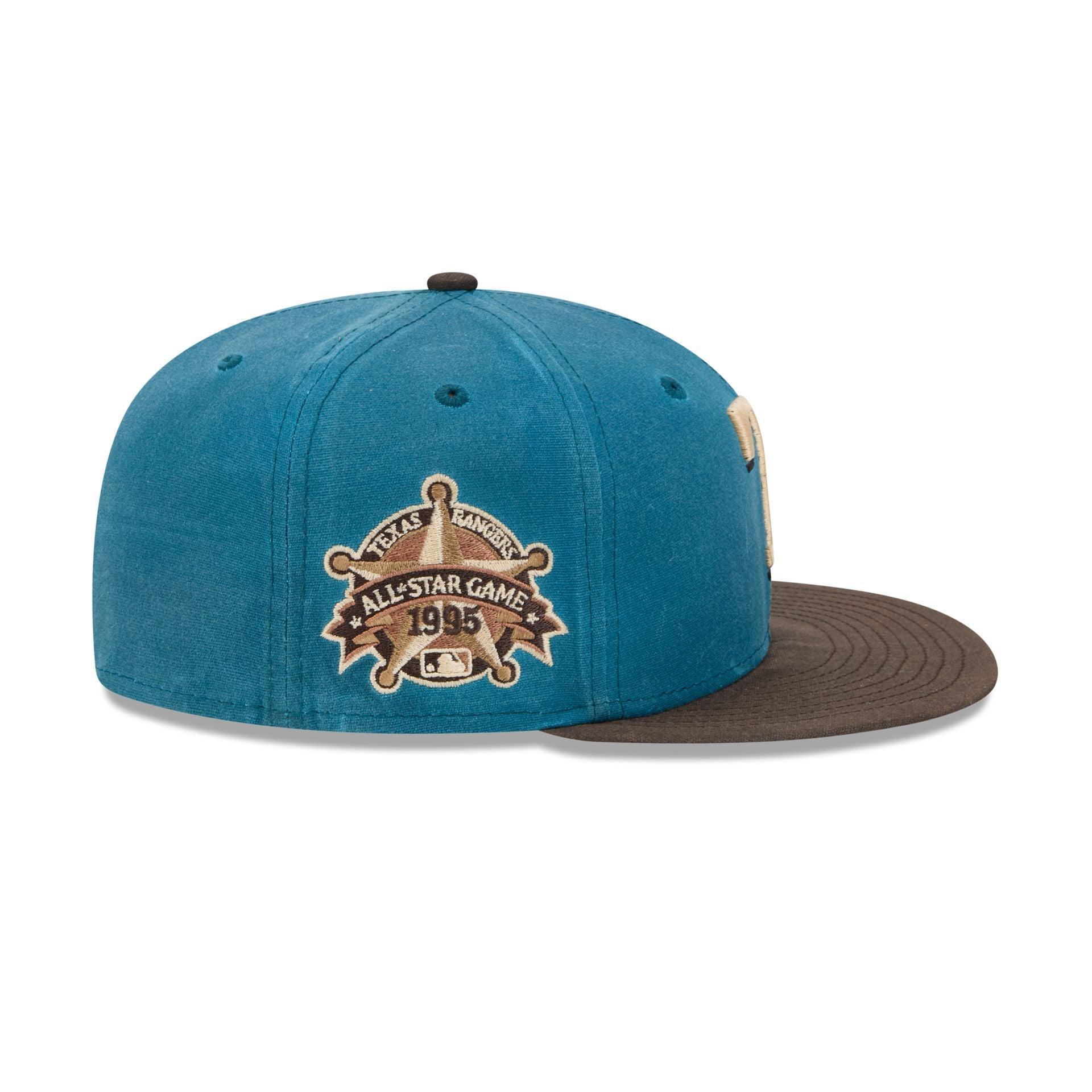Texas Rangers Indigo 59FIFTY Fitted Hat Male Product Image
