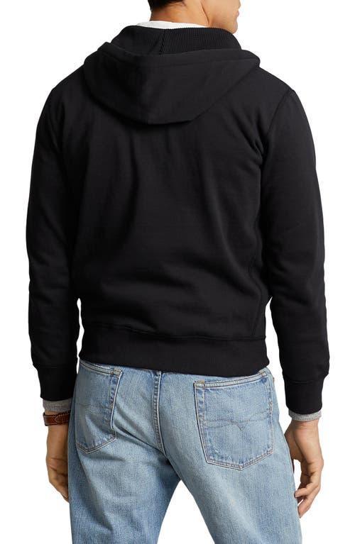 Polo Ralph Lauren Men's Zip Front Fleece Hoodie in Cruise Navy at Nordstrom, Size X-Large Product Image