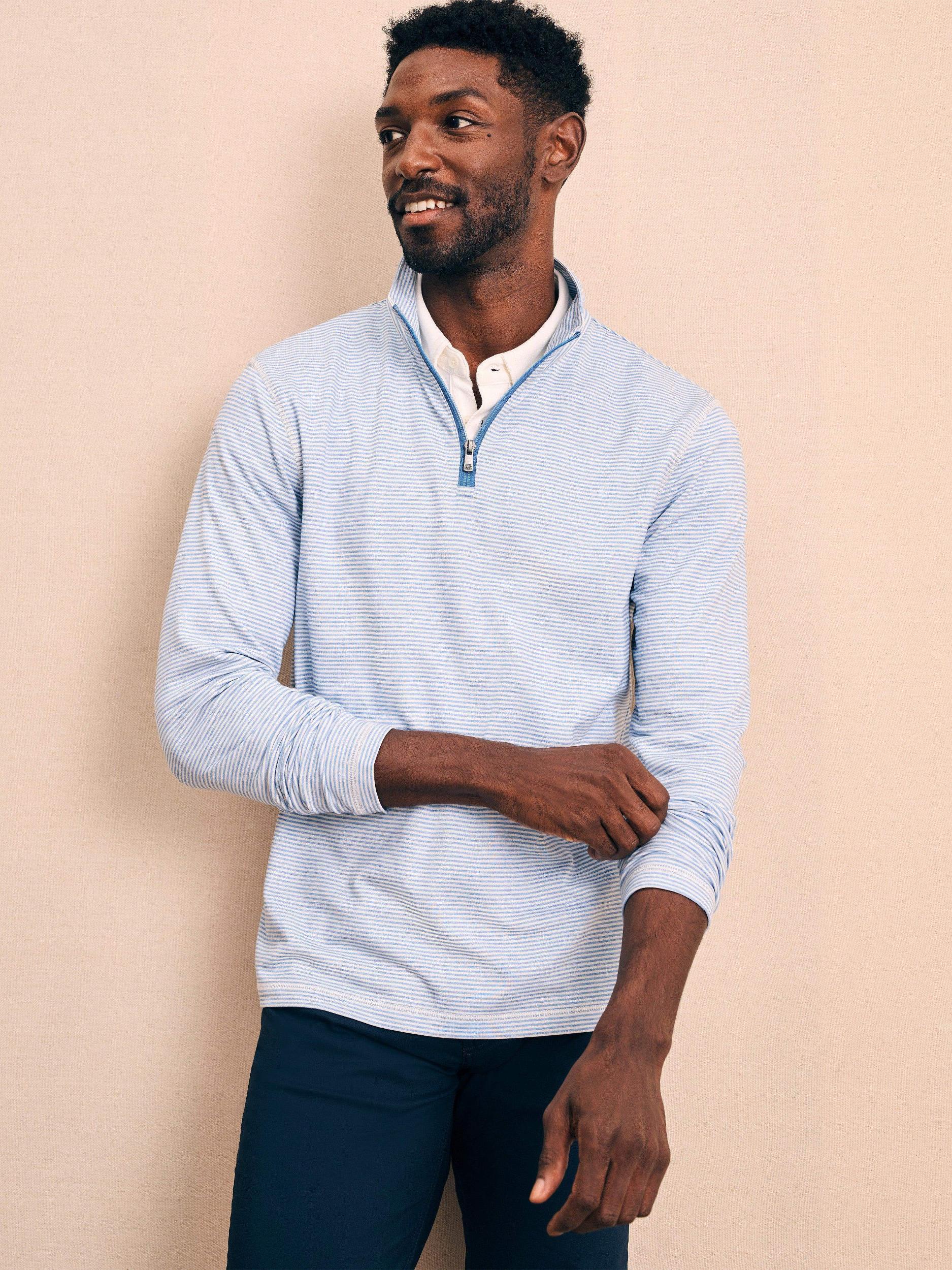 Movement™ Quarter Zip - Madaket Stripe Male Product Image
