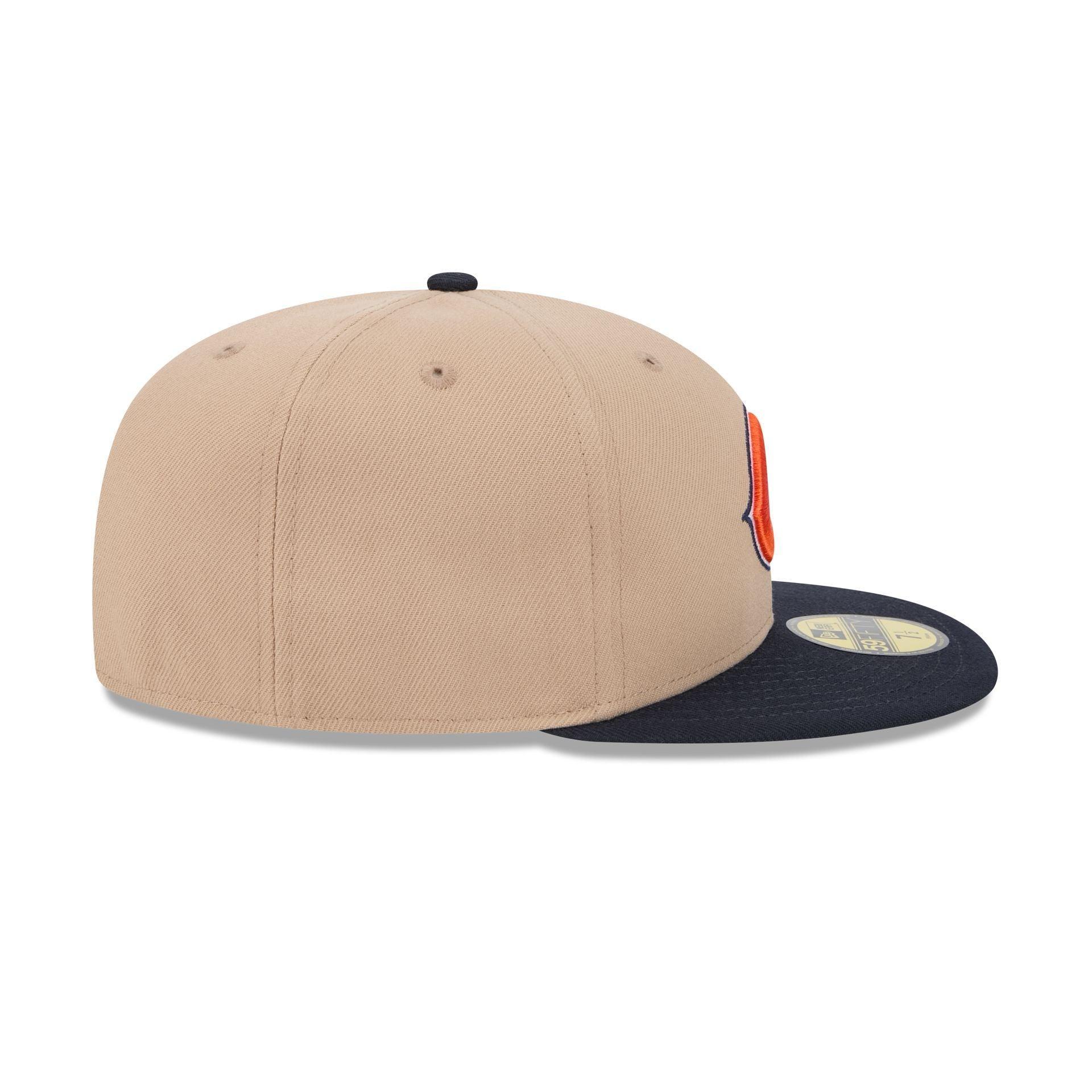 Chicago Bears Camel 59FIFTY Fitted Hat Male Product Image
