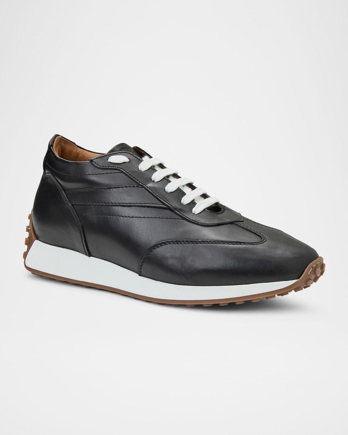 Mens Duccio Leather Runner Sneakers Product Image