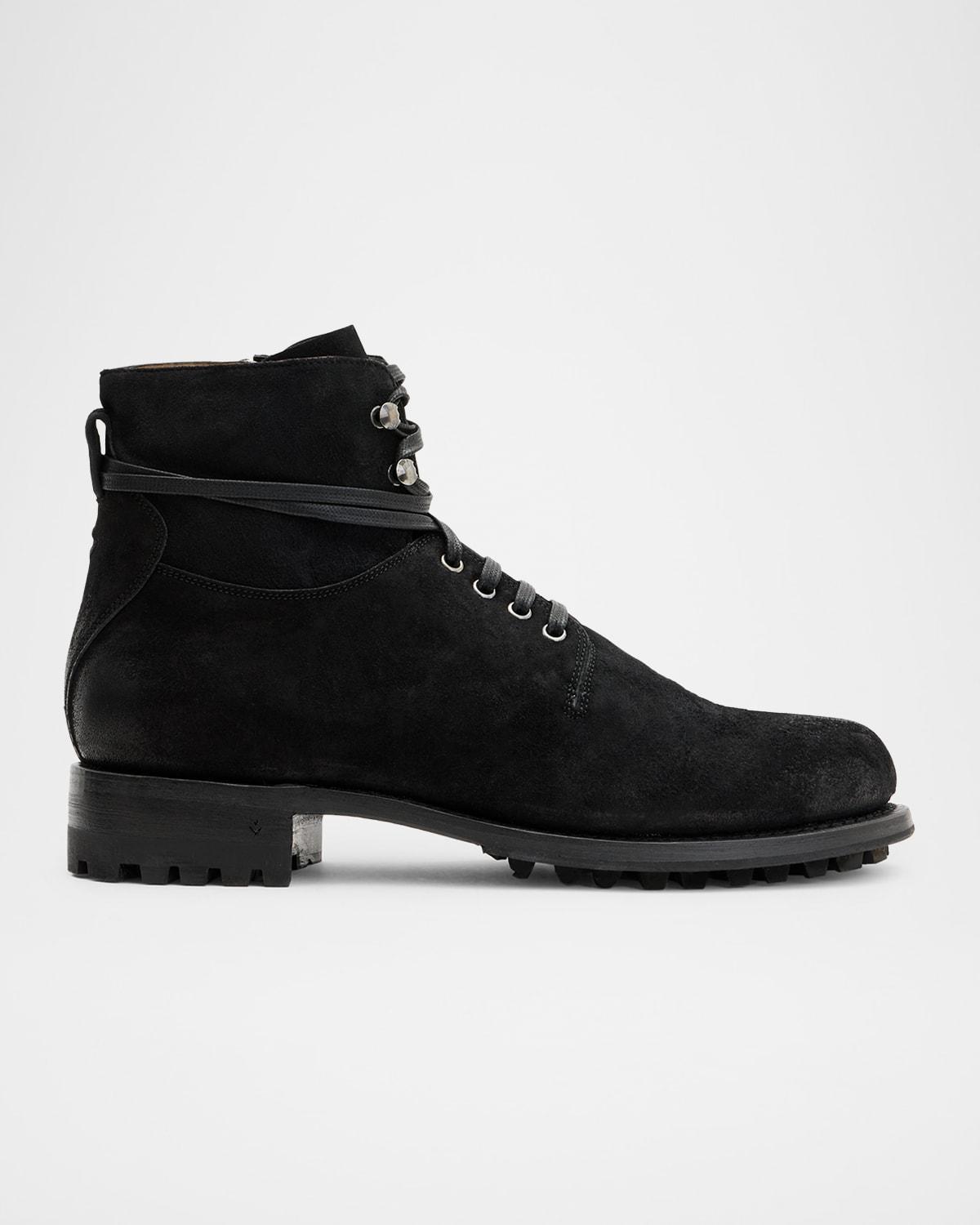 John Varvatos Mens Moto Work Boots Product Image