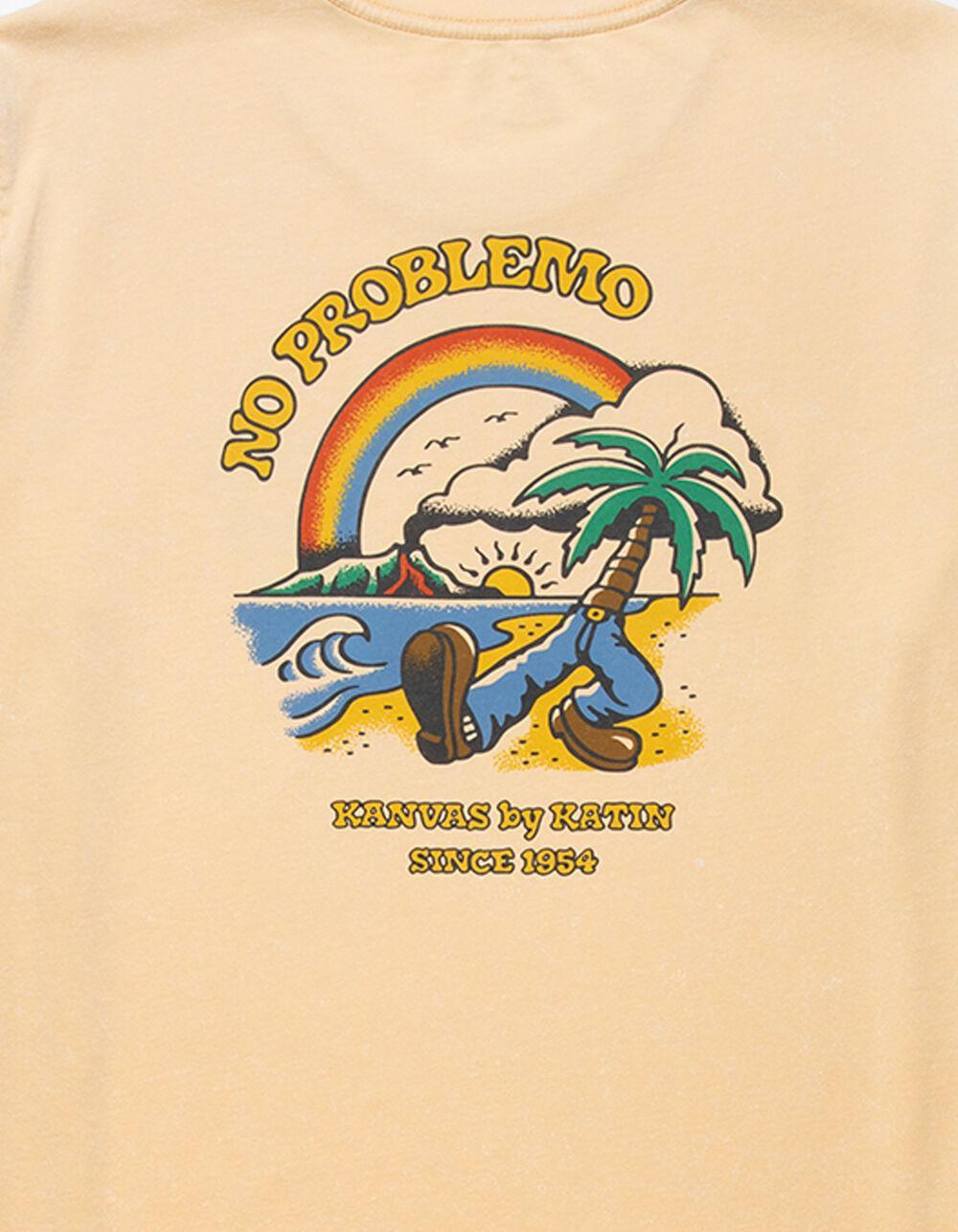 KATIN Stroll Mens Tee - PALE YELLOW Product Image