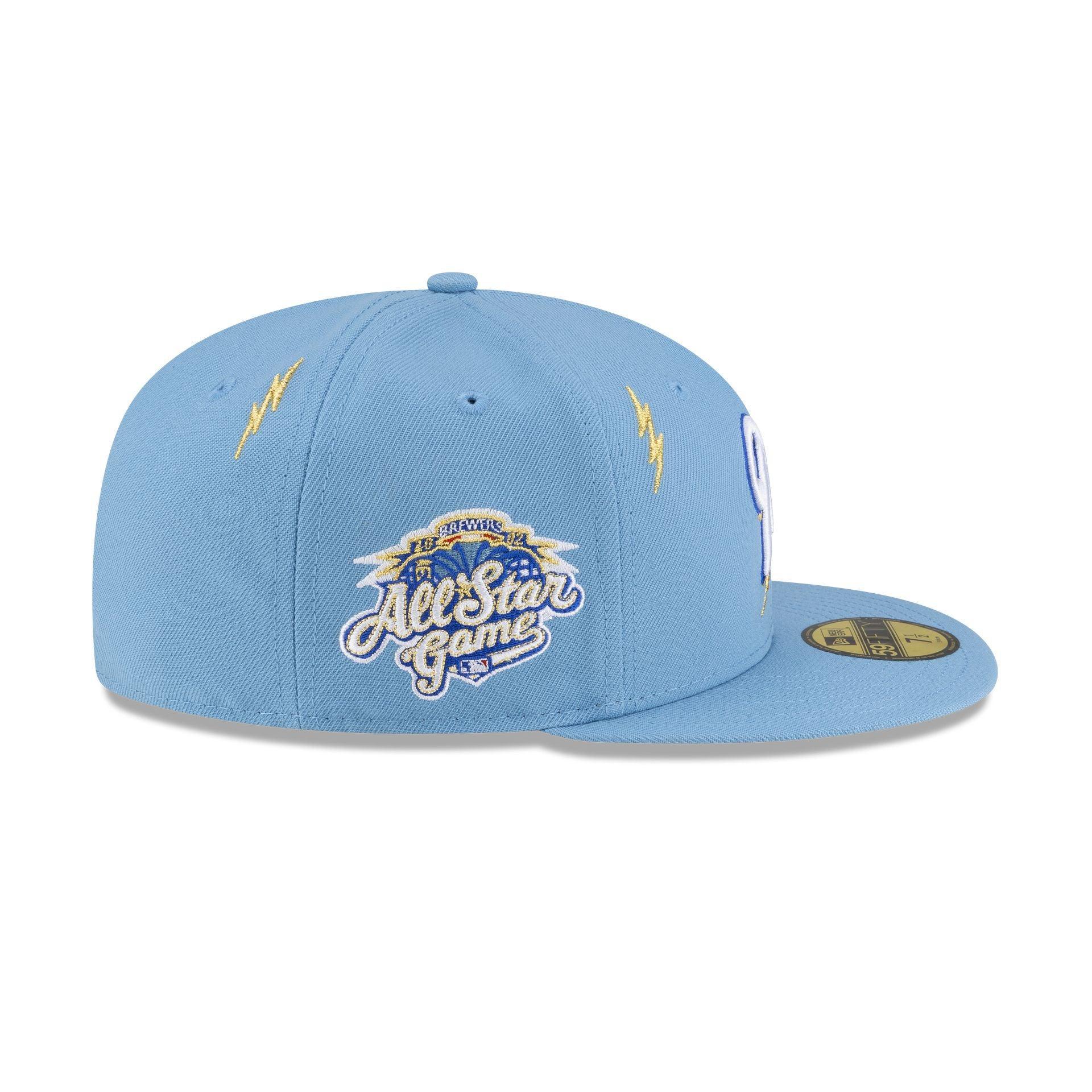 Diet Starts Monday x Milwaukee Brewers Lightening Bolts 59FIFTY Fitted Hat Male Product Image