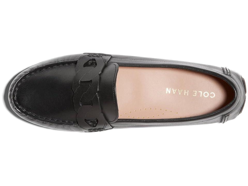 Cole Haan Womens Evelyn Chain Drivers - Black Size 6.5 Product Image