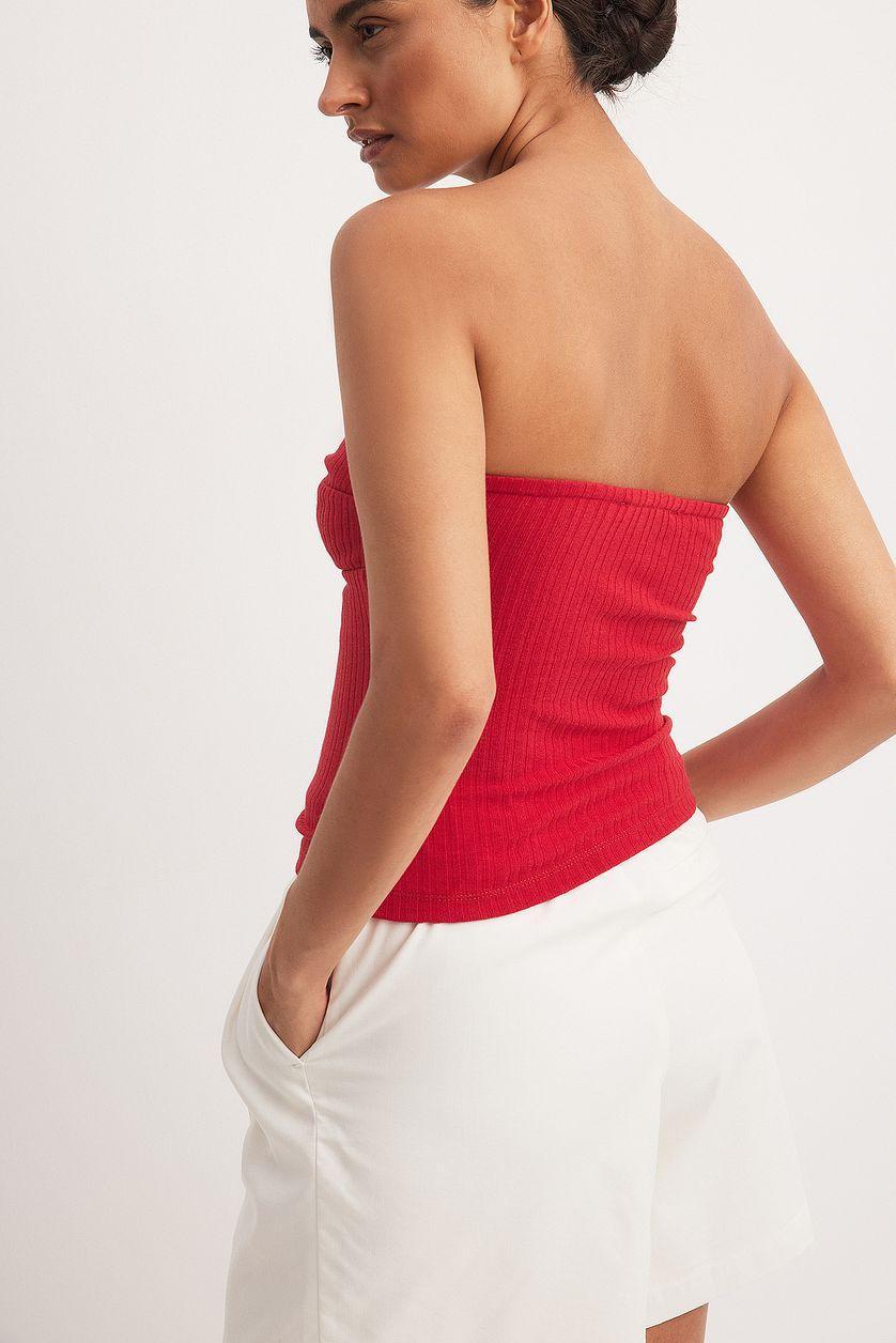 Front Twist Tube Top Product Image