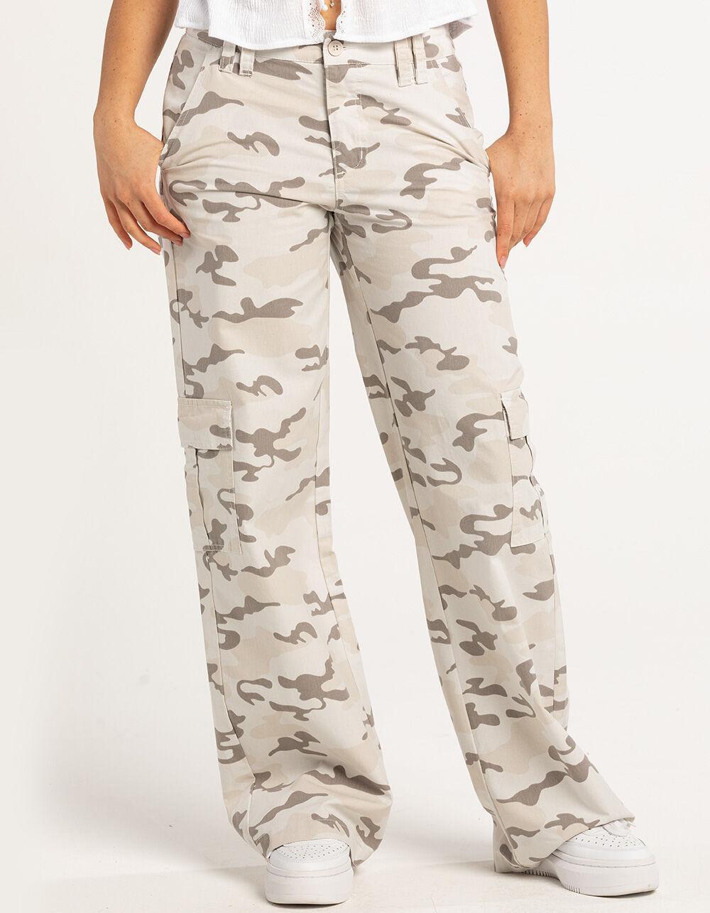 RSQ Low Rise Canvas Womens Cargo Pants Product Image