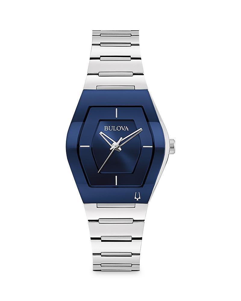 Bulova Futuro Womens Gold Tone Stainless Steel Bracelet Watch - 97L164 Product Image