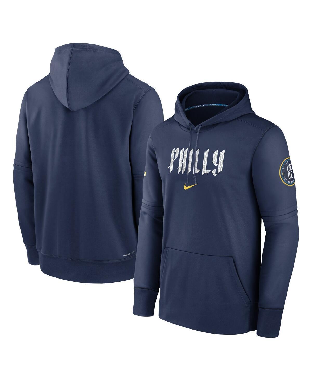 Cincinnati Reds Authentic Collection City Connect Men's Nike Therma MLB Pullover Hoodie Product Image