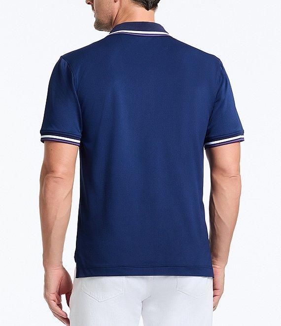 Robert Graham Poker Night Stretch Short Sleeve Polo Shirt Product Image