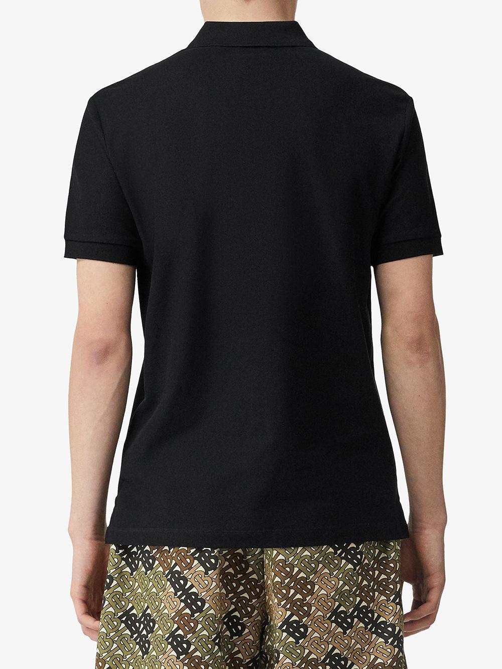 Monogram Motif Cotton Piqué Polo Shirt Product Image