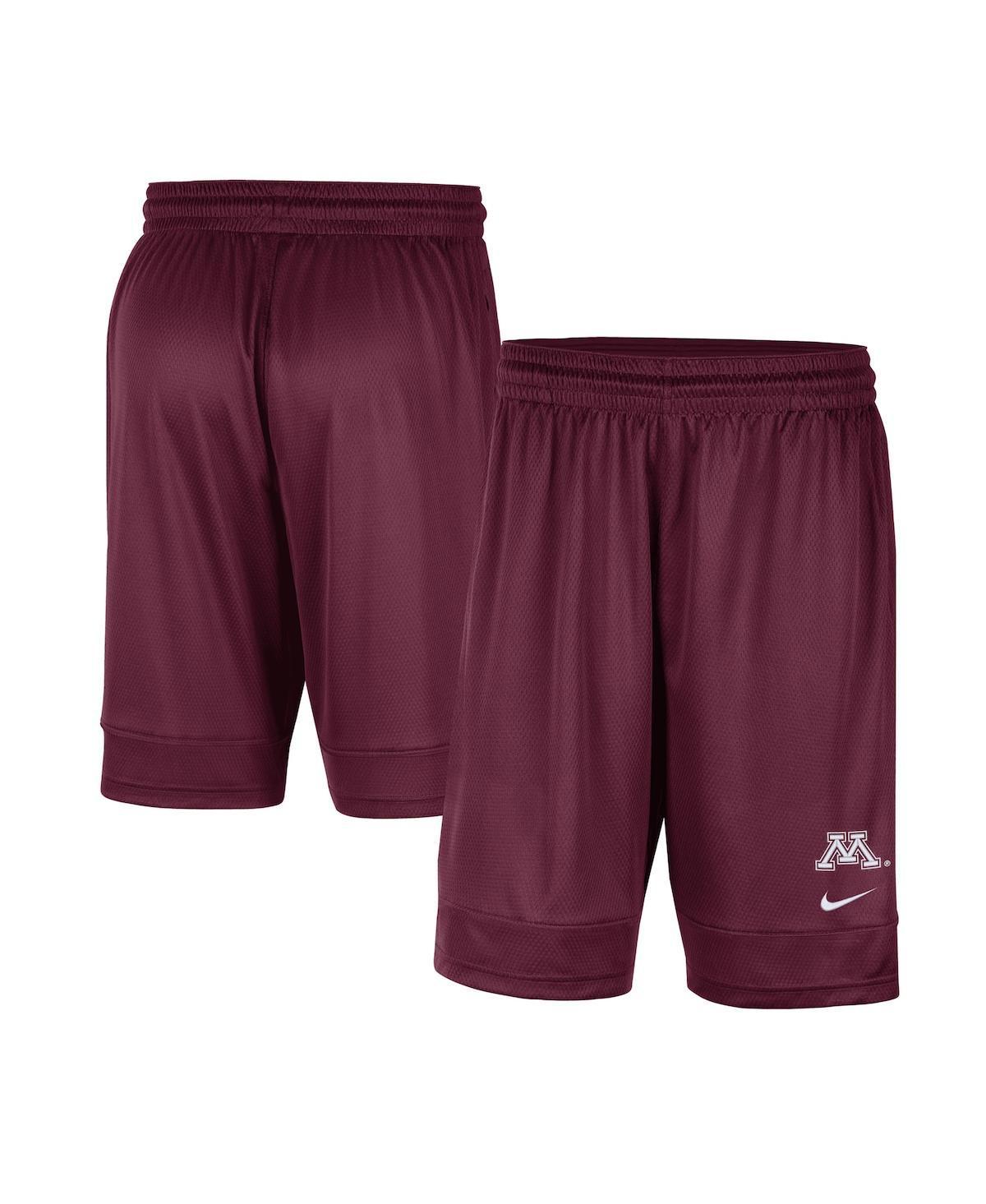 Men's Nike Maroon Minnesota Golden Gophers Fast Break Team Performance Shorts, Size: Medium, Red Product Image