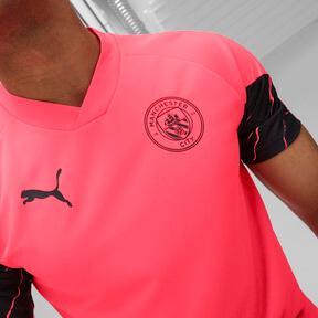 PUMA Manchester City Men's Soccer Training Jersey in Dark Blue Product Image