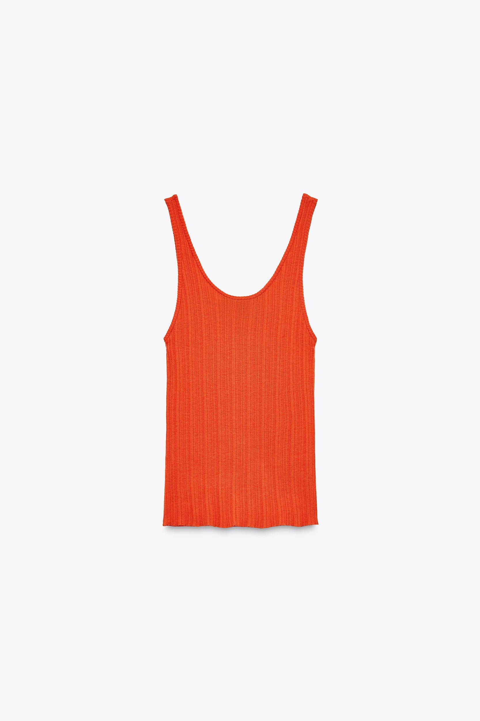 RIBBED KNIT TOP Product Image