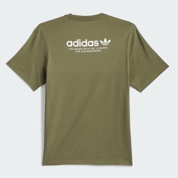 adidas 4.0 Logo Tee (Gender Neutral) Olive Strata XL Unisex Product Image