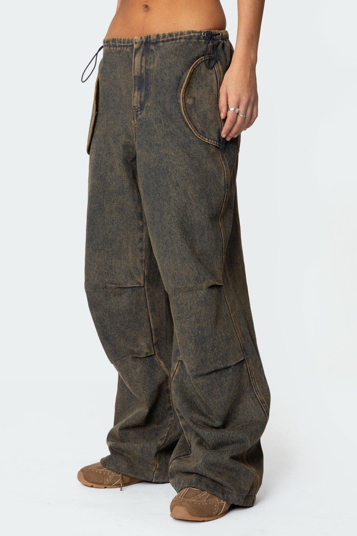 Regine Oversized Parachute Jeans Product Image