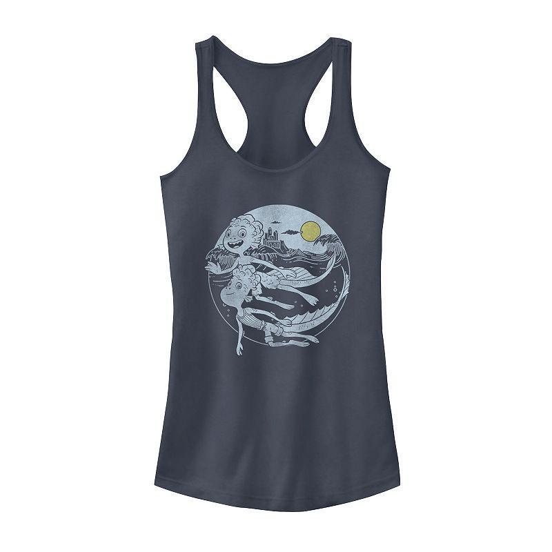 Juniors Union Jack Lips Tank Top, Girls Product Image