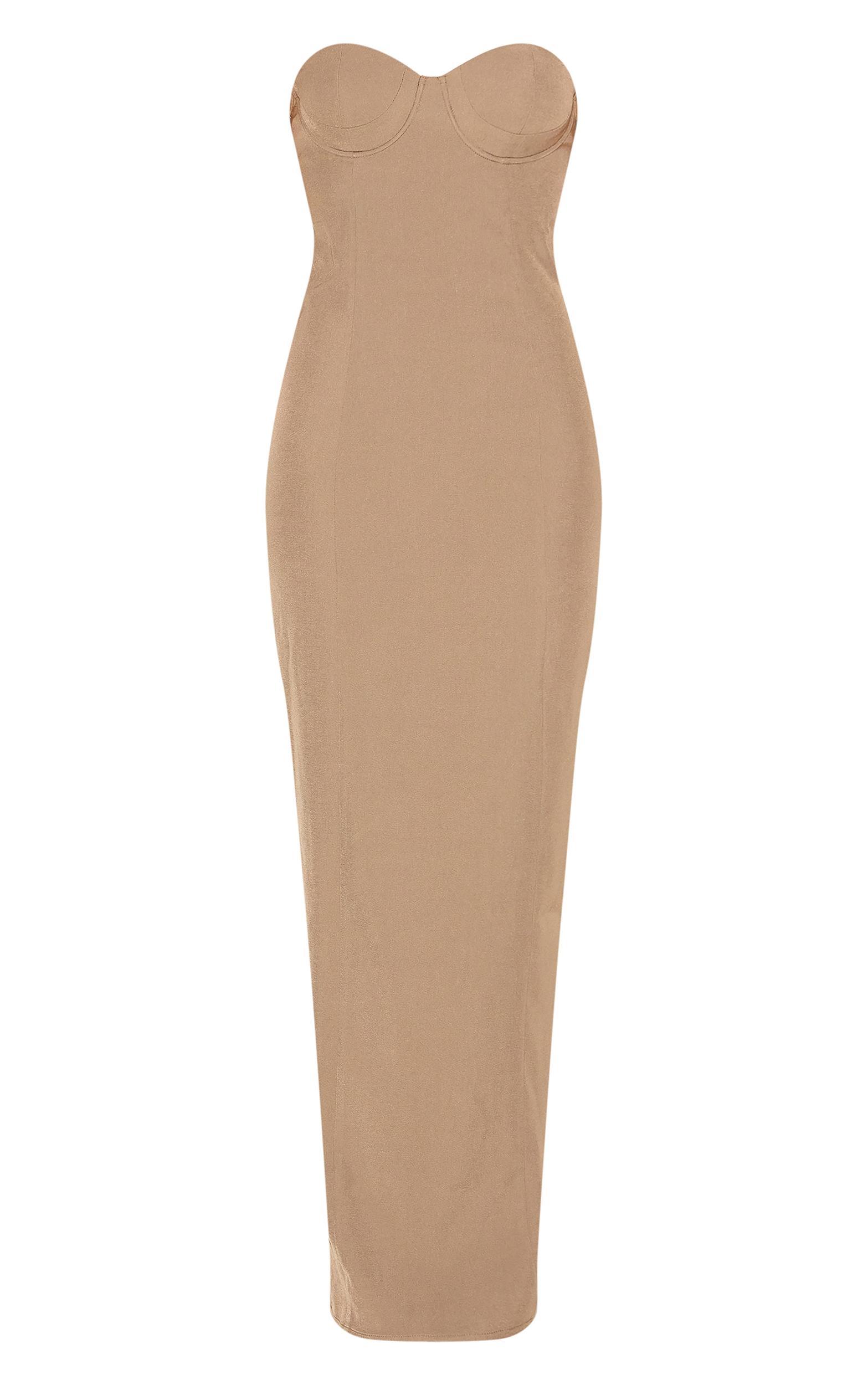  Tall Mushroom Bodycon Bandeau Dress Product Image