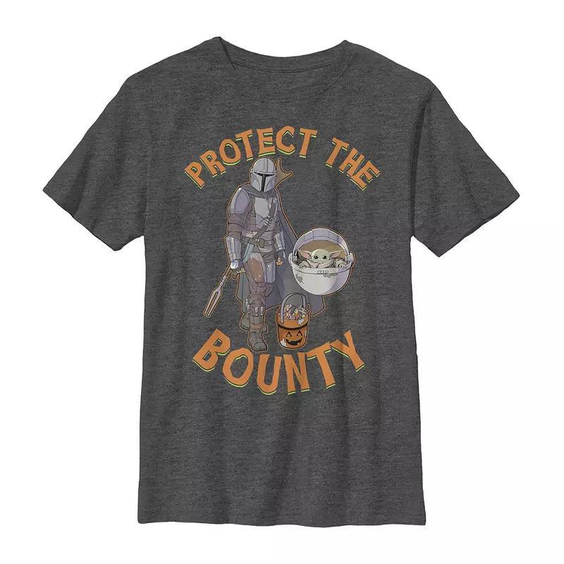 Disney's Minnie Mouse Boys 8-20 Halloween Spider Scared Husky Tee, Boy's, Size: Large HUSKY, Black Product Image