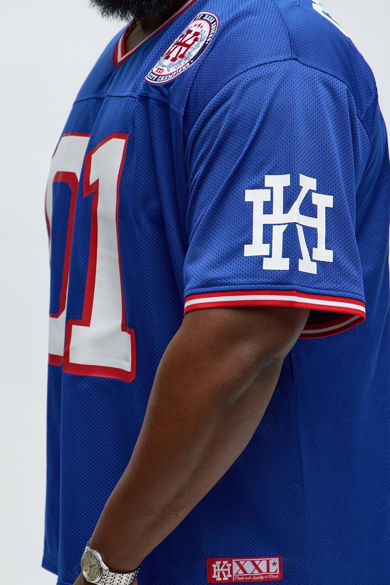 Short Sleeve Grind Academy Jersey - Blue Product Image