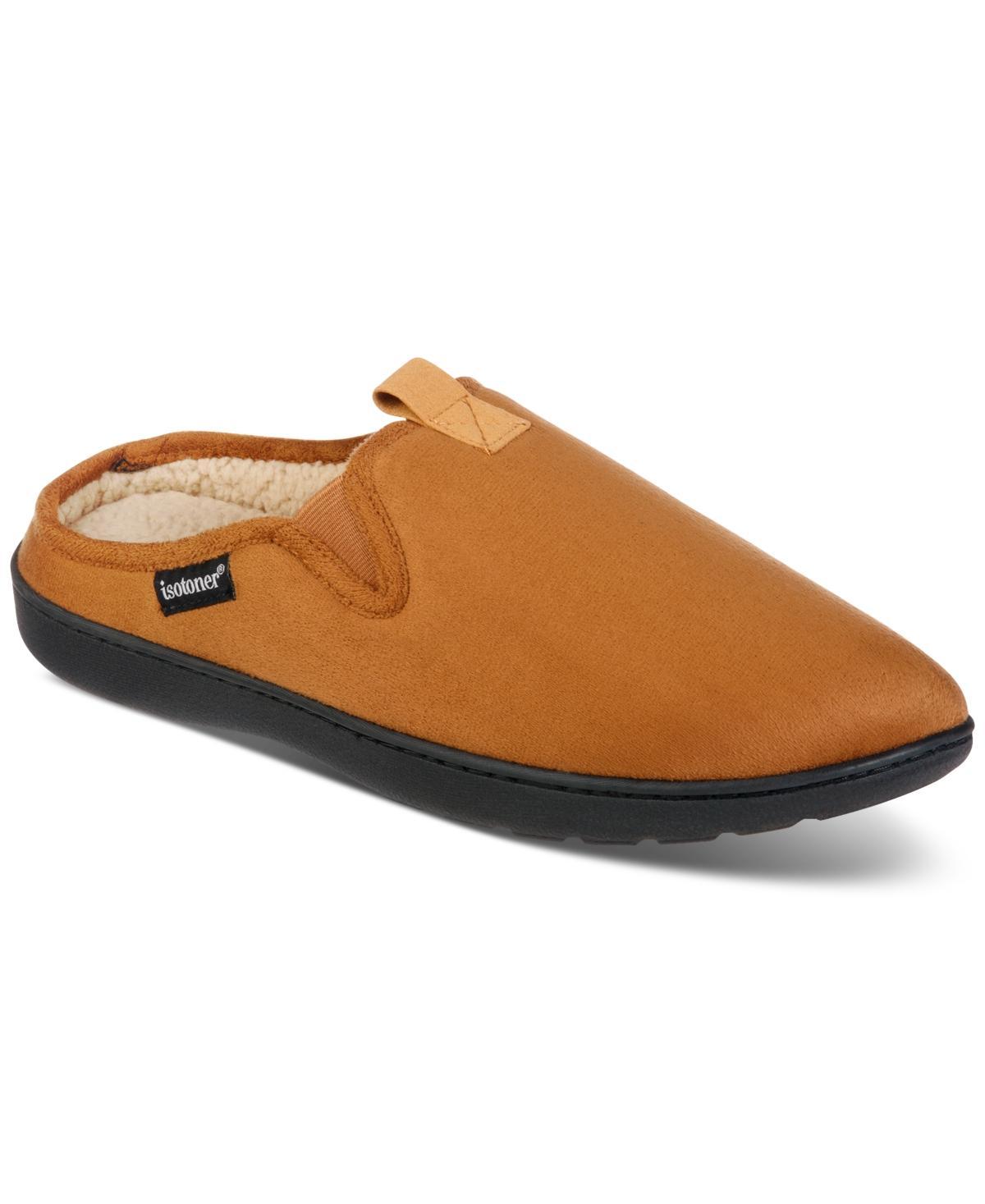 Isotoner Mens Microsuede Hoodback Slipper Product Image