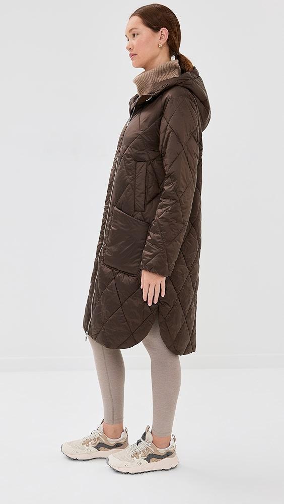 Varley Frisco Long Quilt Jacket | Shopbop Product Image