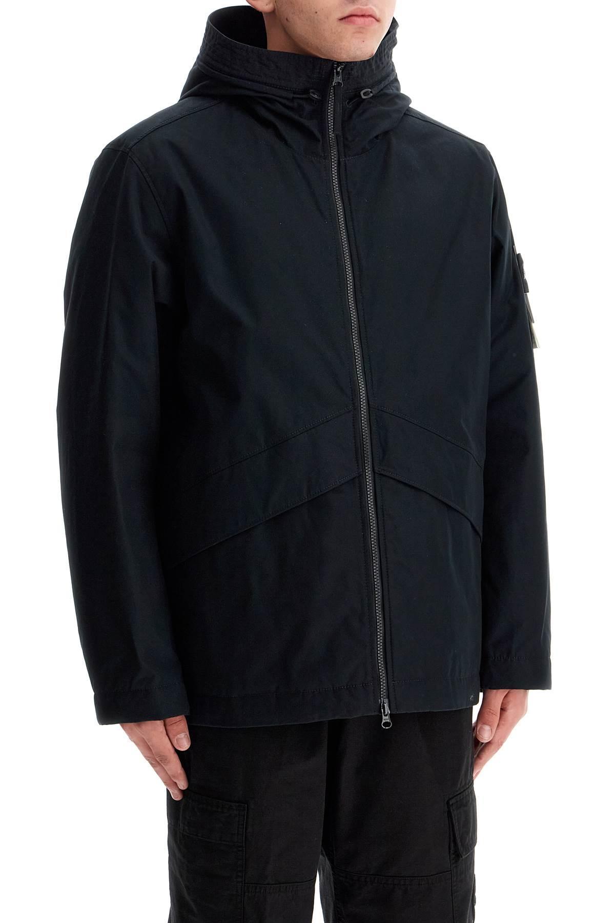 STONE ISLAND "ghost Jacket In Durable Weatherproof In Black Product Image