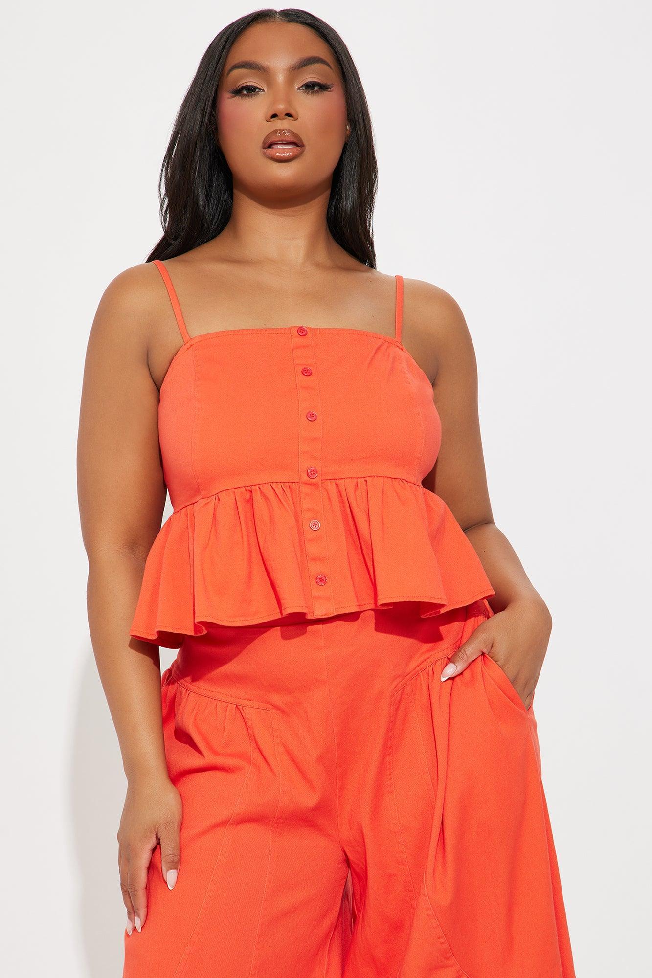 Mimosa Moment Pant Set - Orange Product Image