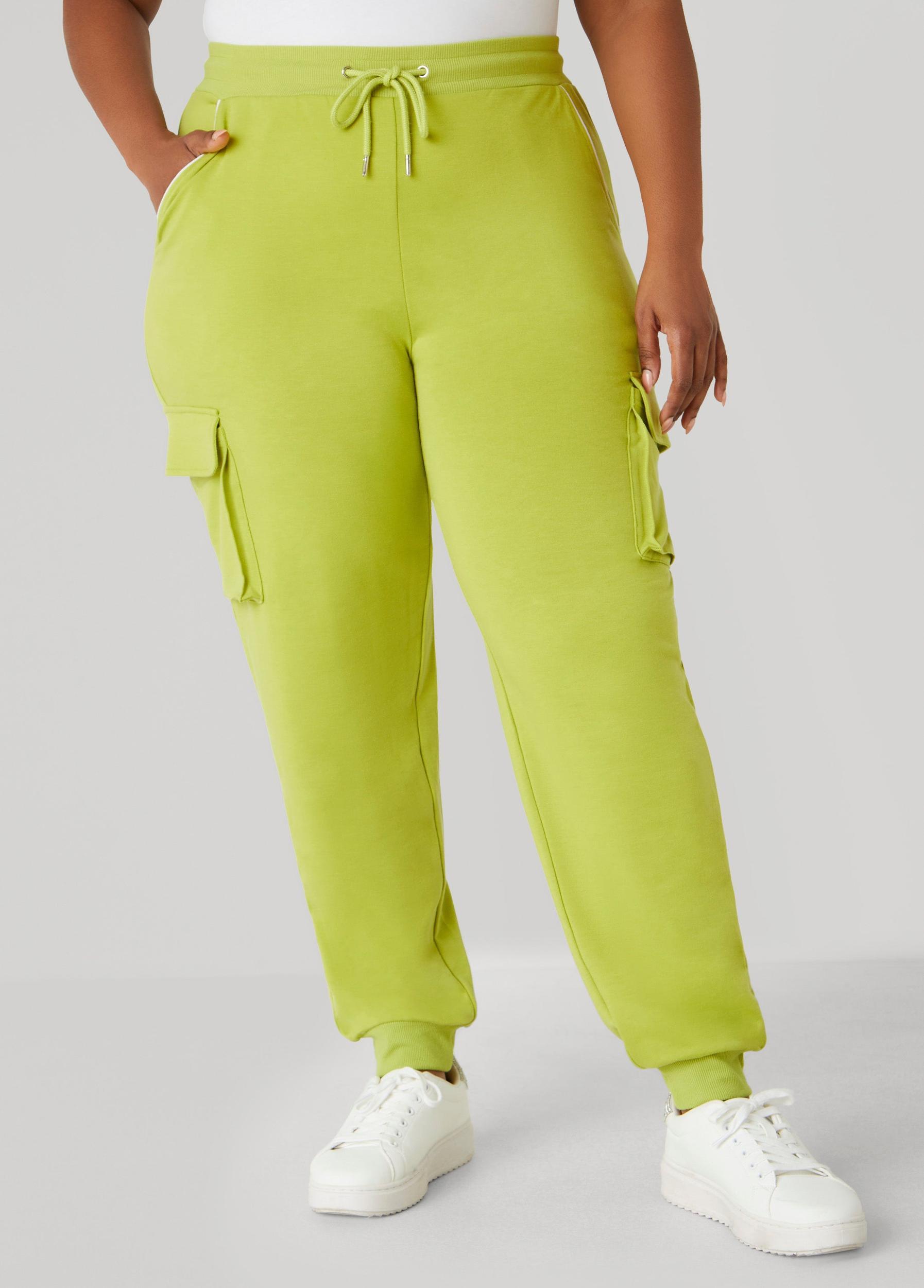Piped French Terry Cargo Joggers Product Image