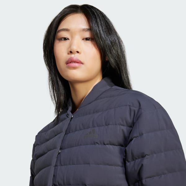 Womens adidas Helionic Light Down Sportswear Jacket Product Image