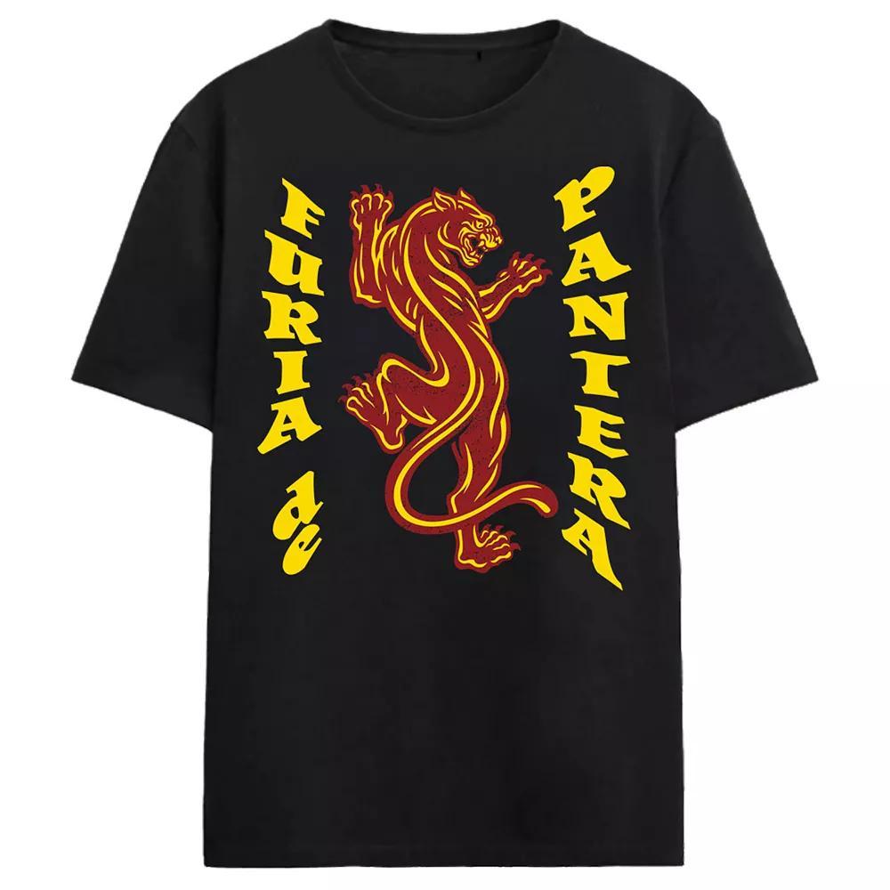 Men's Furia De Pantera Graphic Tee, Size: XXL, Black Product Image