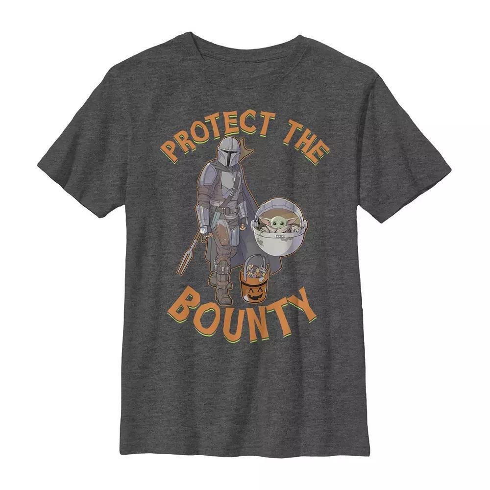 Disney's Minnie Mouse Boys 8-20 Halloween Spider Scared Husky Tee, Boy's, Size: Large HUSKY, Black Product Image