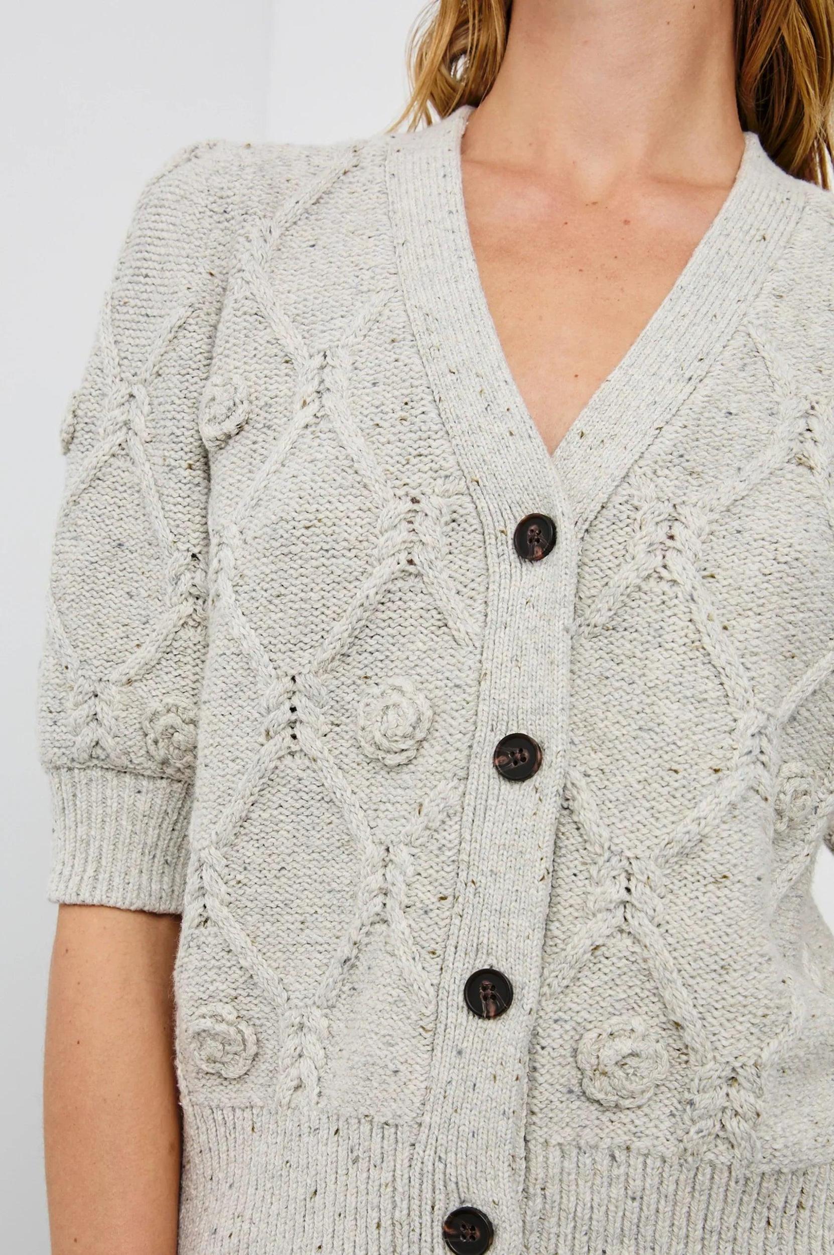 Isla Cardigan Grey Product Image