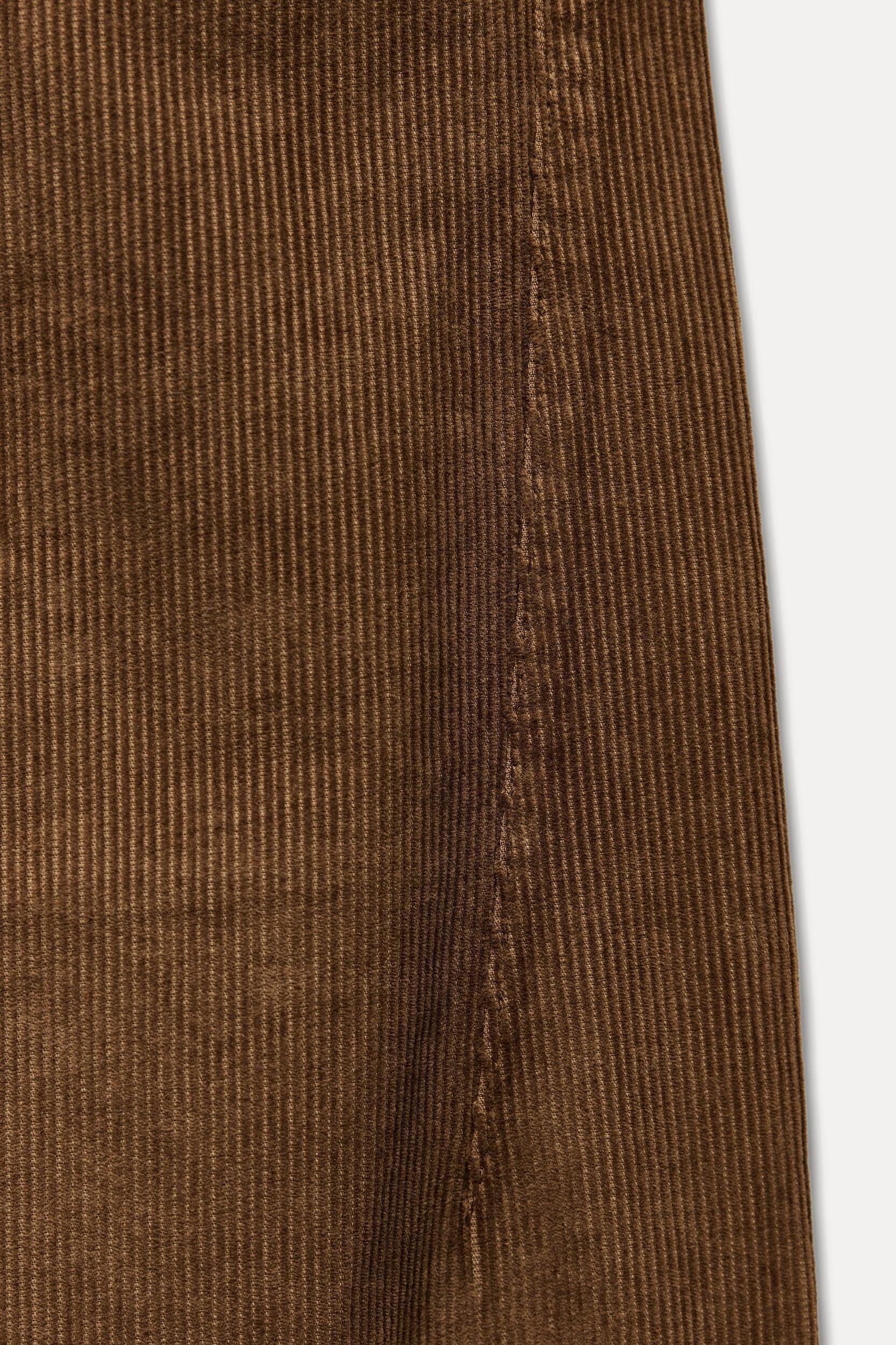 DRAWSTRING CORDUROY PANTS Product Image