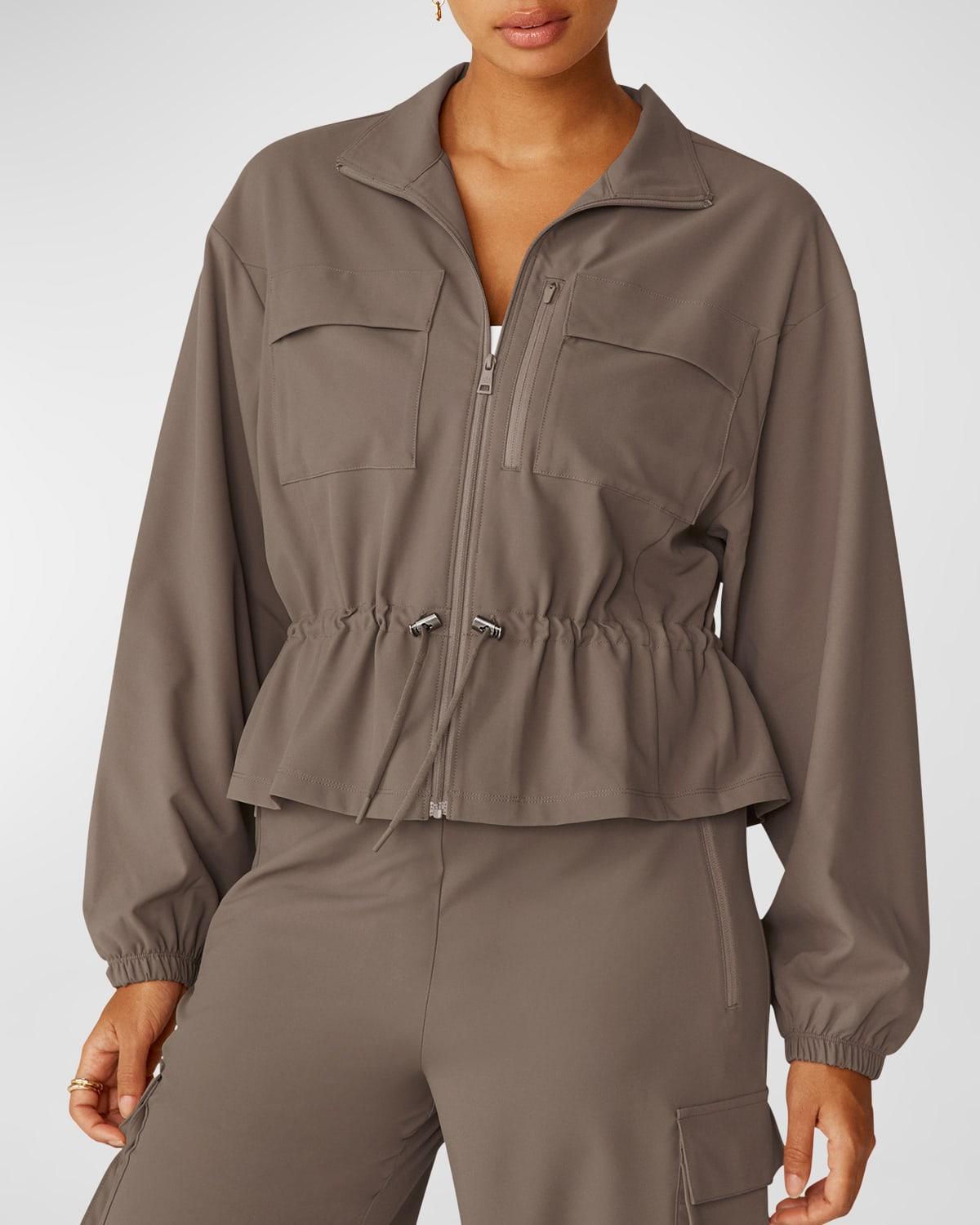 Beyond Yoga City Chic Zip Up Jacket Product Image