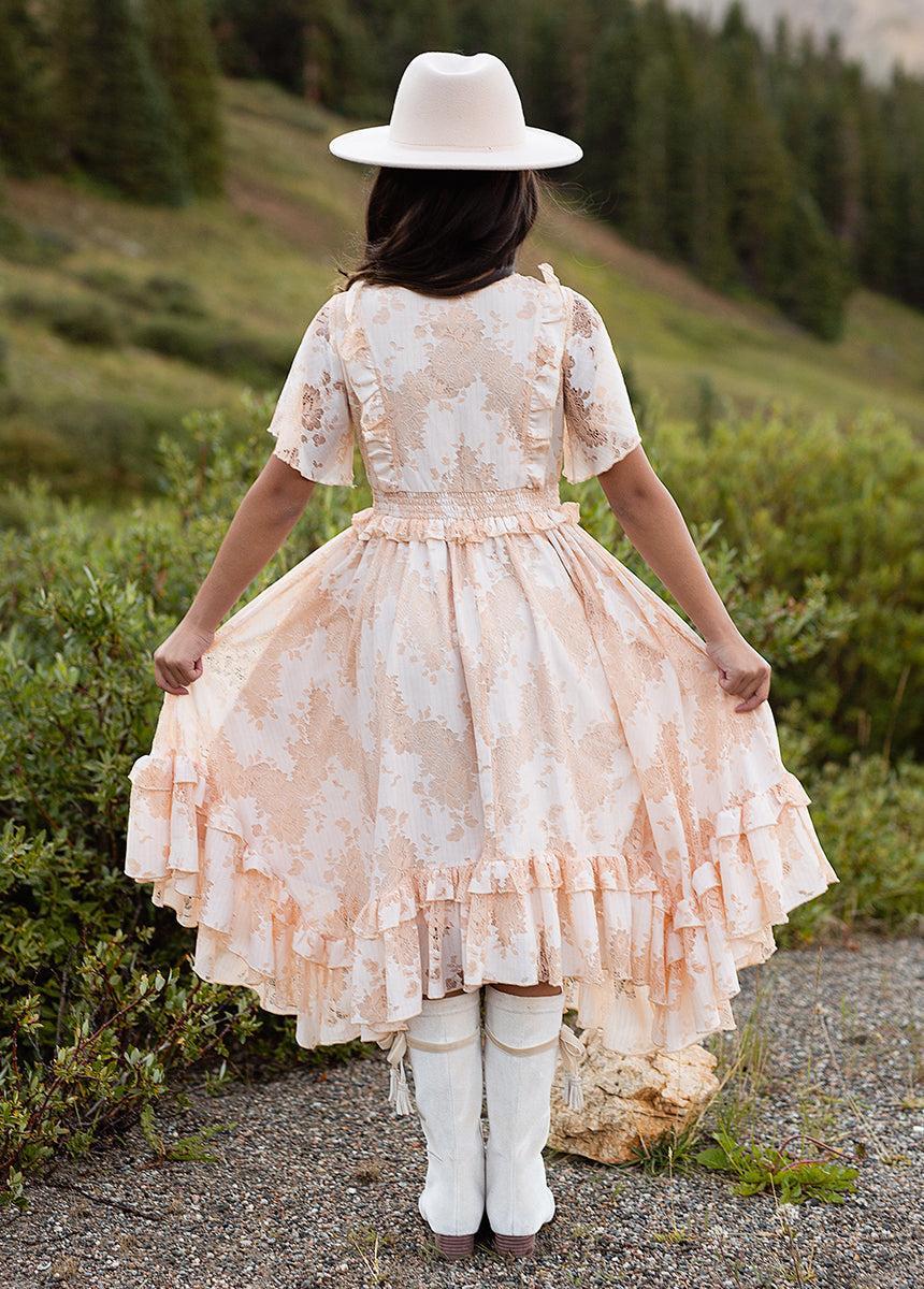 Eliana Dress in Shell Girls Product Image