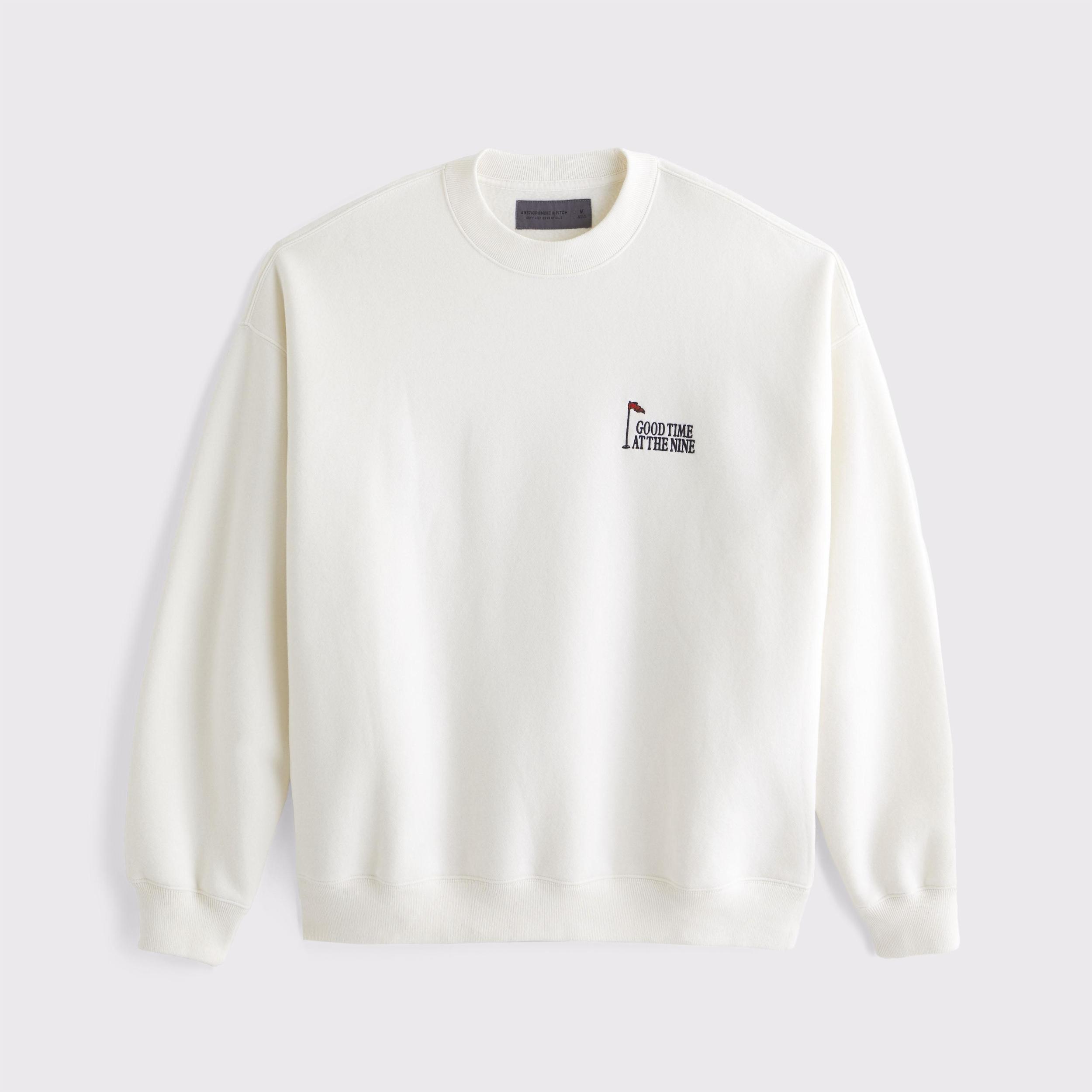 Golf Graphic Crew Sweatshirt Product Image