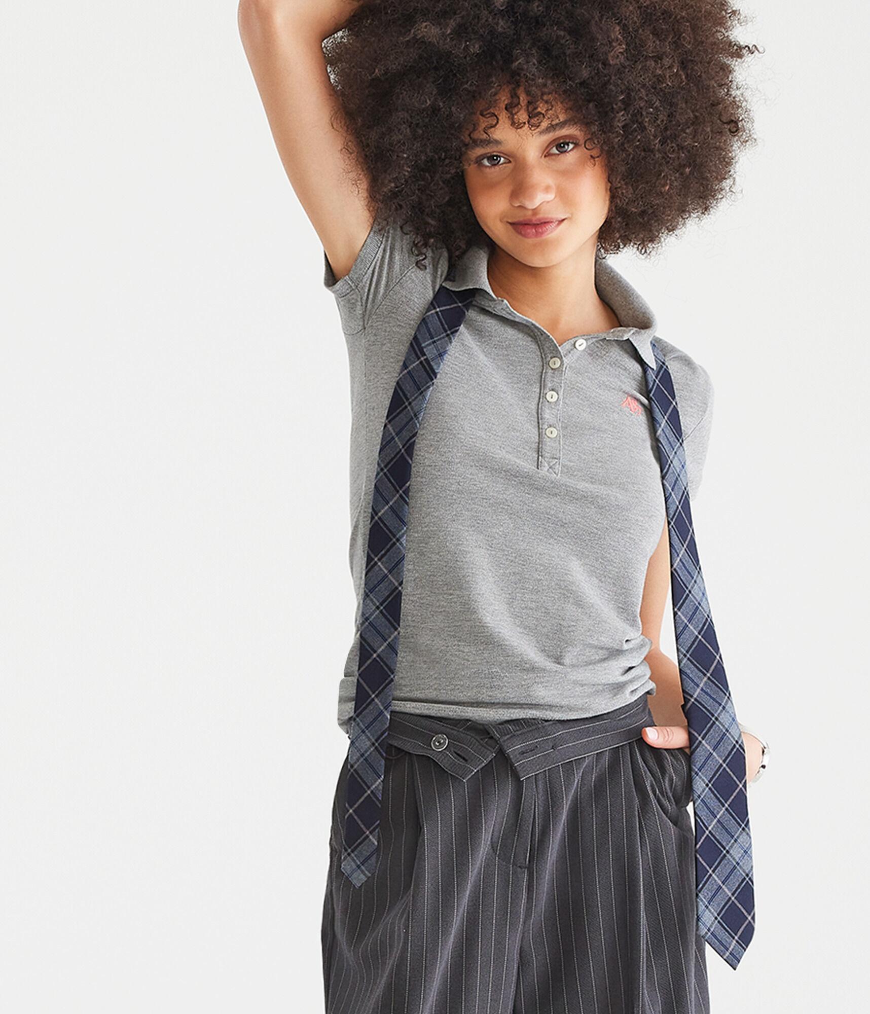 GirlsTopsPolosA87 Piqué Polo Product Image