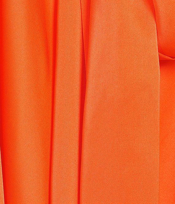 Gianni Bini Francesca Satin Strapless Slip Maxi Dress Product Image