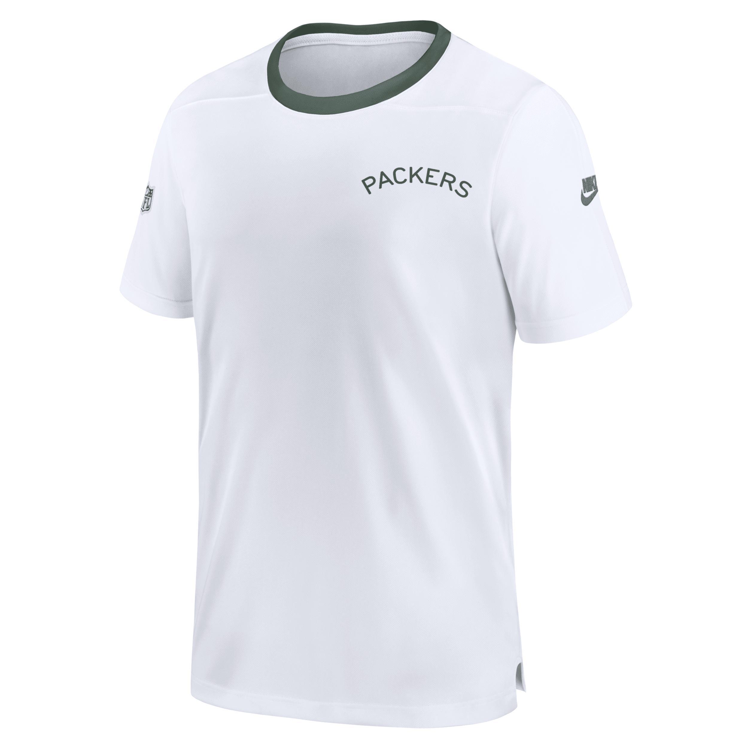 Mens Nike Green Bay Packers Sideline Coaches Alternate Performance T-Shirt Product Image