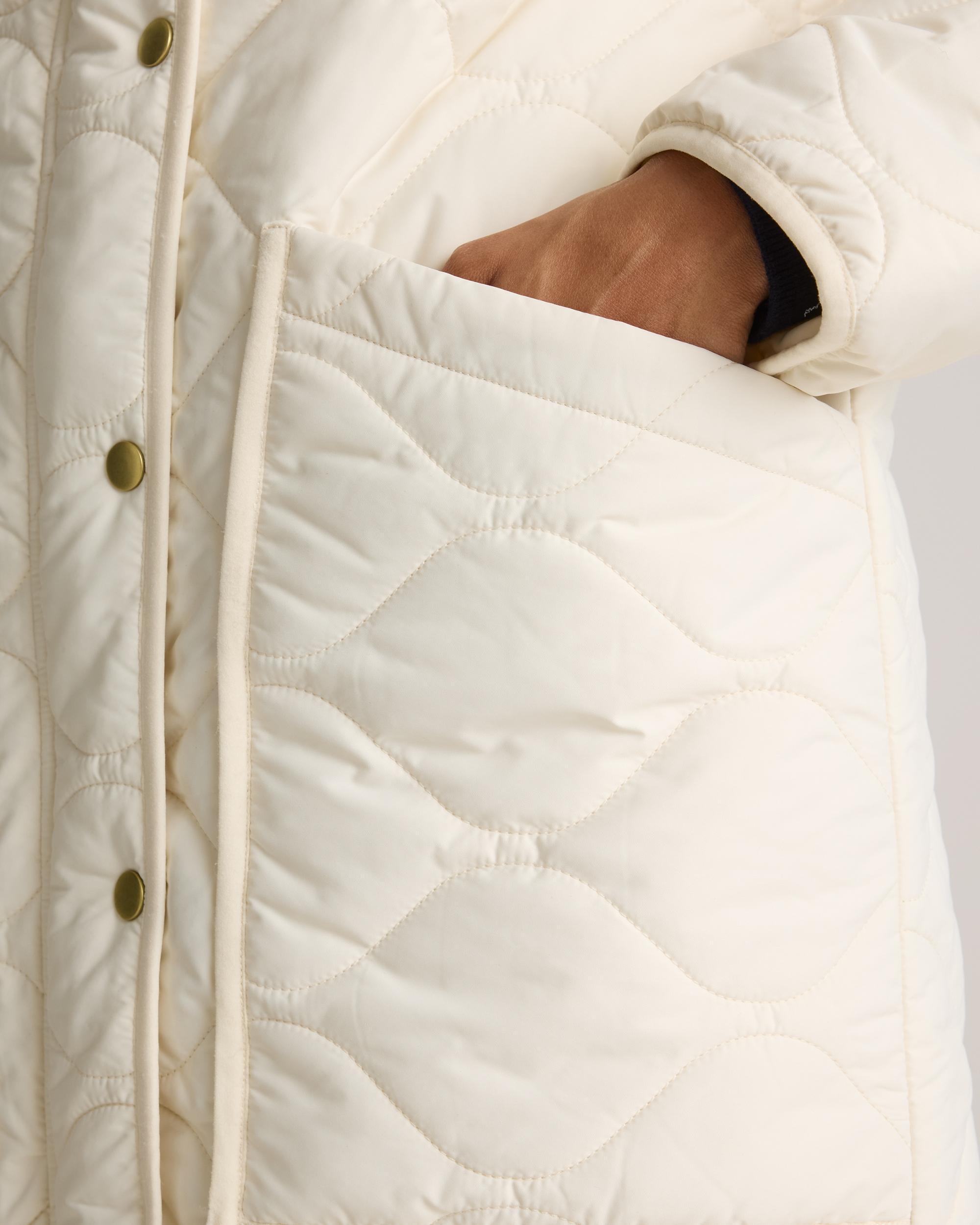 Quince | Women's Featherless Quilted Long Puffer Jacket Size XL, Nylon Product Image